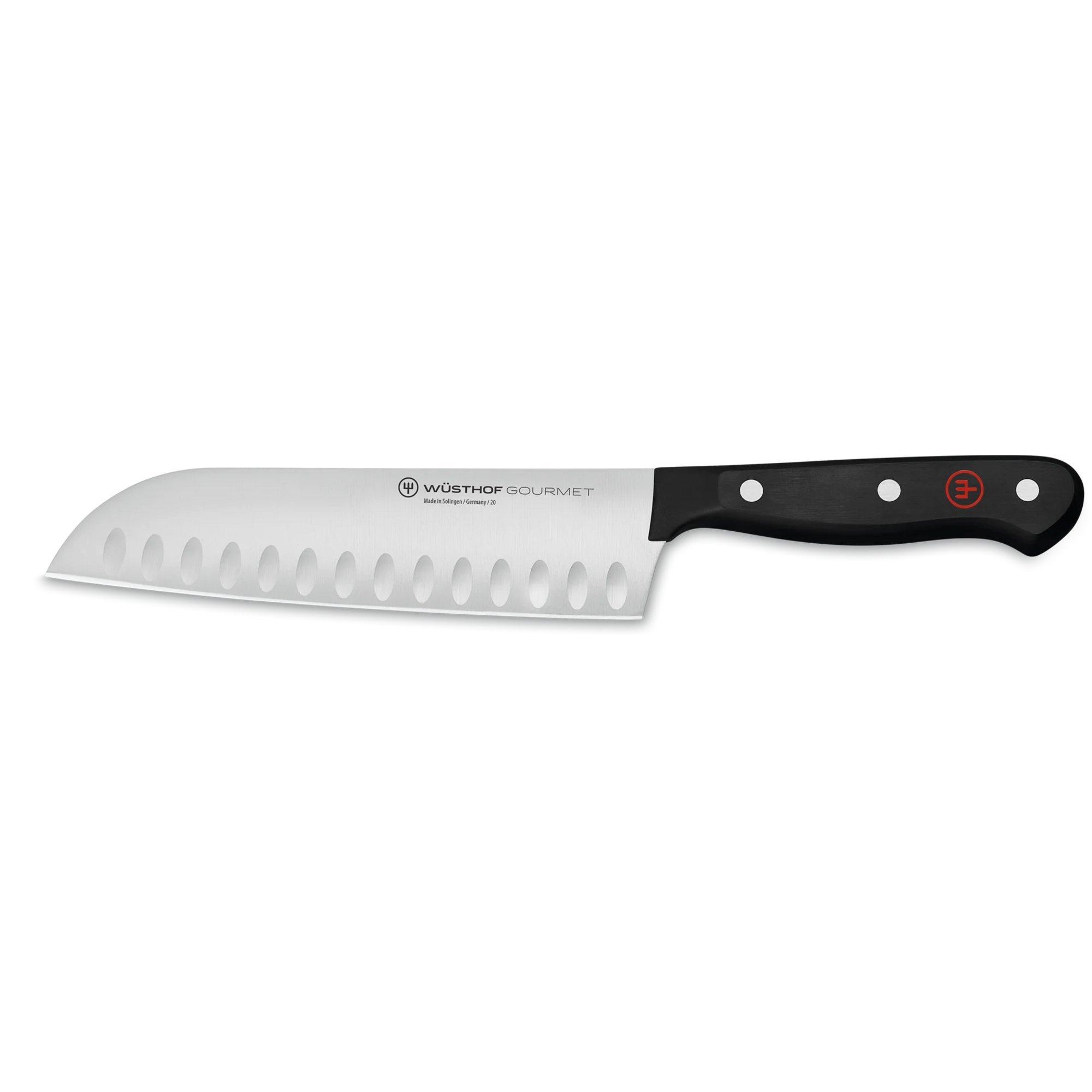 Wusthof-Trident Cutlery Gourmet 7" Hollow Edge Santoku Kitchen Knife - Wusthof-Trident Cutlery