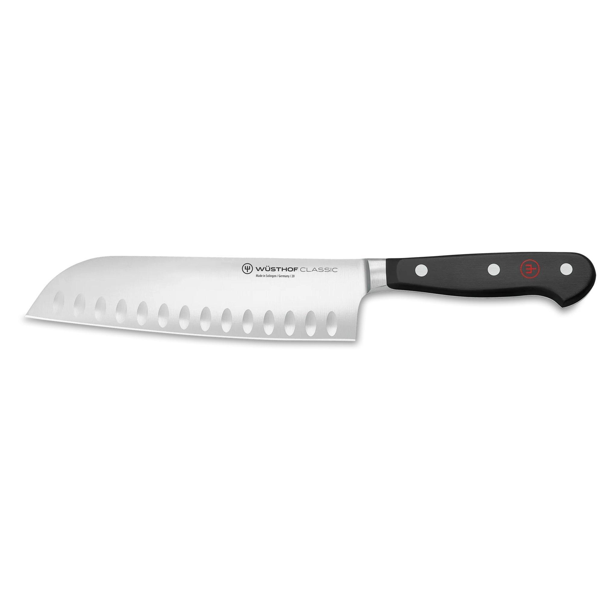 Wusthof-Trident Cutlery Classic 7" Hollow Edge Santoku Kitchen Knife - Wusthof-Trident Cutlery