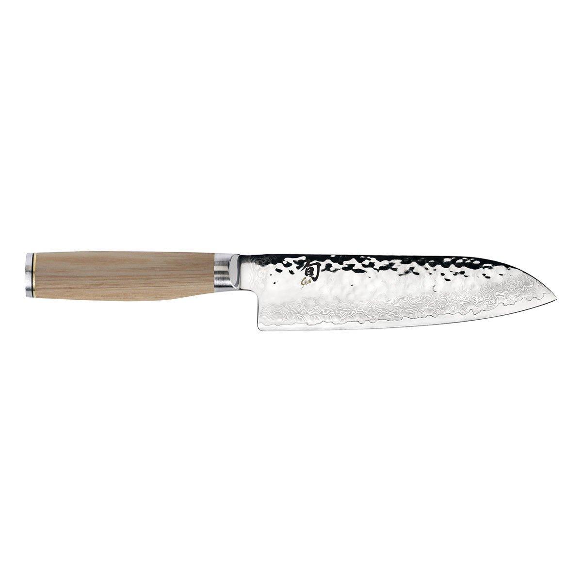Shun 7" Premier Blonde Santoku Kitchen Knife - Shun