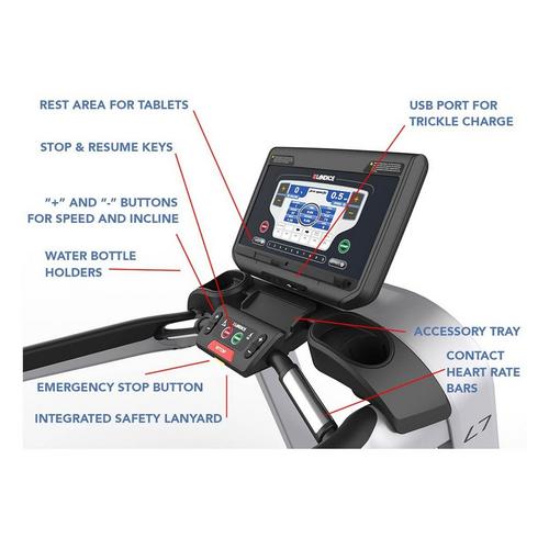 Landice L7 Pro Sports Trainer Treadmill - Primary Image