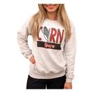 Pressbox Women's Nebraska Cornhuskers Brandberg Crew