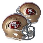 Fanatics Authentic San Francisco 49ers Brock Purdy Autographed Riddell Speed Mini Helmet - Thumbnail 1 of 2
