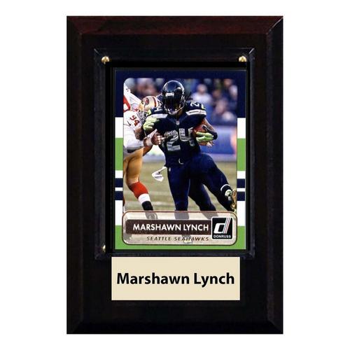 C and I Collectables Inc Seattle Seahawks Marshawn Lynch Trading Card Plaque - Primary Image