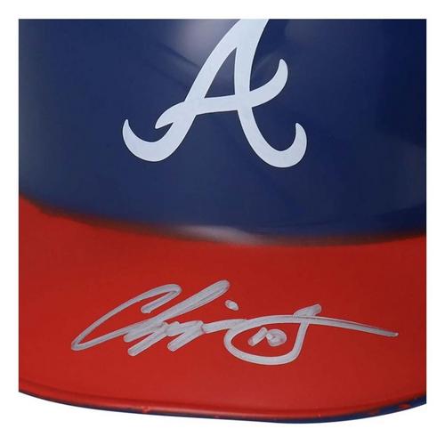 Fanatics Authentic Atlanta Braves Chipper Jones Autographed Mini Batting Helmet - Primary Image