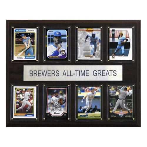 C and I Collectables Milwaukee Brewers All Time Greats Plaque - Primary Image