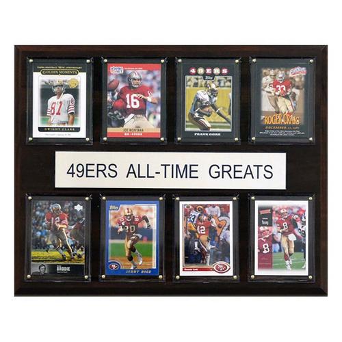 C and I Collectables San Francisco 49ers Surprise All Time Greats Plaque - Primary Image