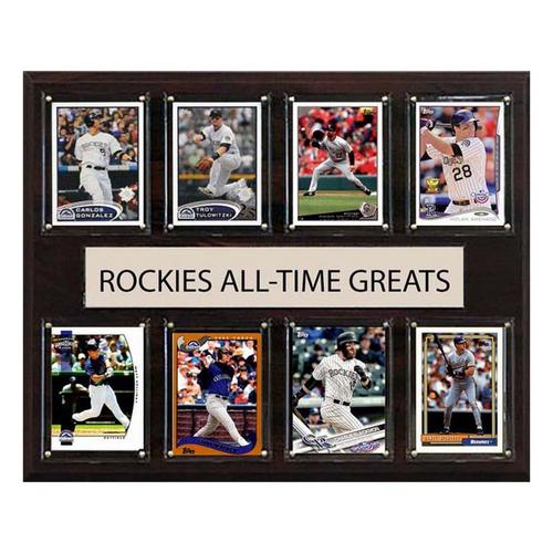 C and I Collectables Colorado Rockies All Time Greats Plaque - Primary Image