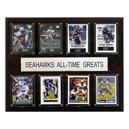 C and I Collectables Seattle Seahawks Surprise All Time Greats Plaque - Primary Image