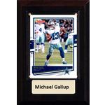 C and I Collectables Inc Dallas Cowboys Michael Irvin 4"x6" Plaque - Thumbnail 1 of 2