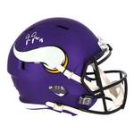 Fanatics Authentic Minnesota Vikings Justin Jefferson #18 Autographed Replica Helmet - Thumbnail 1 of 2