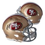 Fanatics Authentic San Francisco 49ers Brock Purdy Autographed Riddell Speed Mini Helmet - Thumbnail 2 of 2