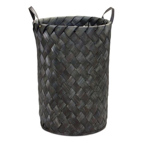 Melrose International Black Floor Baskets (Set of 2) - Primary Image