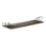 Sagebrook Home Metal Casted Trays - Thumbnail 1 of 7