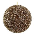 SHISHI Champagne Tinsel Ball Ornament - Thumbnail 1 of 2