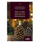 Ace Hardware Lumineo LED Brown 5in Pinecone Candle - Thumbnail 2 of 2