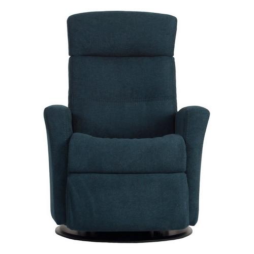 Img Comfort Divani Sauvage Leather Recliner - Primary Image