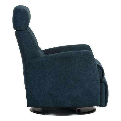 Img Comfort Divani Sauvage Leather Recliner - Primary Image