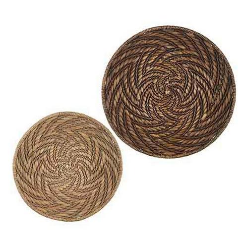 RAZ Imports Woven Medallion Basket - Primary Image