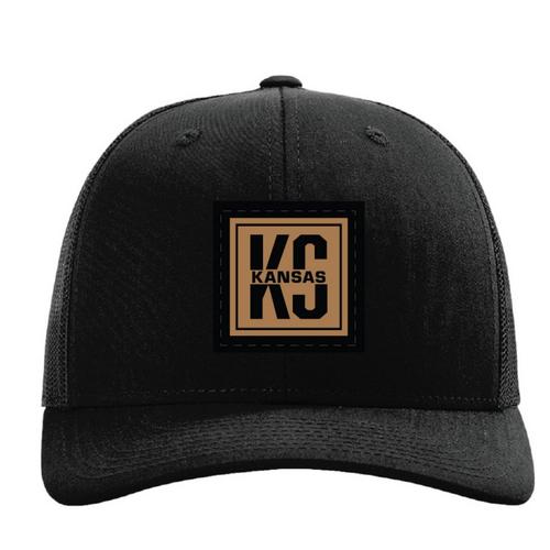 Park Bench Apparel Kansas Square Initial Snapback Hat - Primary Image