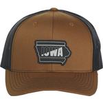 Park Bench Apparel Iowa Outline Slash Adjustable Hat - Thumbnail 1 of 3
