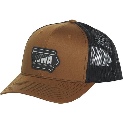 Park Bench Apparel Iowa Outline Slash Adjustable Hat - Primary Image