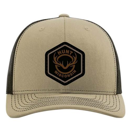 Park Bench Apparel Hunt Wisconsin Hexagon Patch Snapback Hat - Primary Image