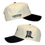 Citrusy Cashmere Cowboy Vintage Trucker Snapback Hat - Thumbnail 3 of 6