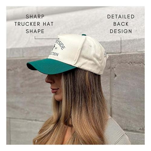Citrusy Countryside Collection Vintage Trucker Snapback Hat - Primary Image