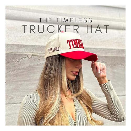 Citrusy Timeless Vintage Trucker Snapback Hat - Primary Image
