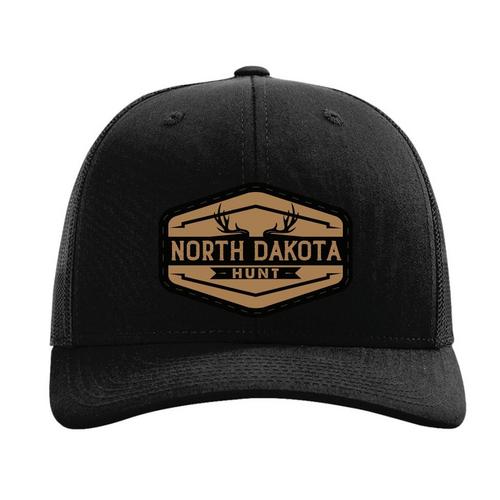 Park Bench Apparel North Dakota Hunt Hexagon Snapback Hat - Primary Image
