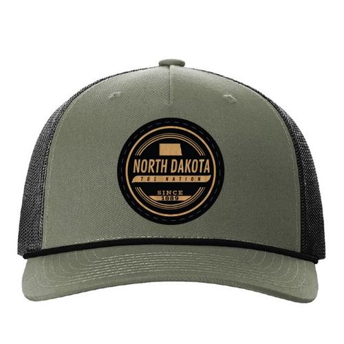 Park Bench Apparel North Dakota 701 Nation Snapback Hat - Primary Image