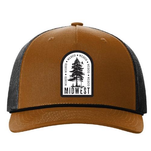 Park Bench Apparel Midwest Wisconsin Snapback Hat - Primary Image