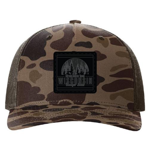 Park Bench Apparel WI Tree Badger State Snapback Hat - Primary Image