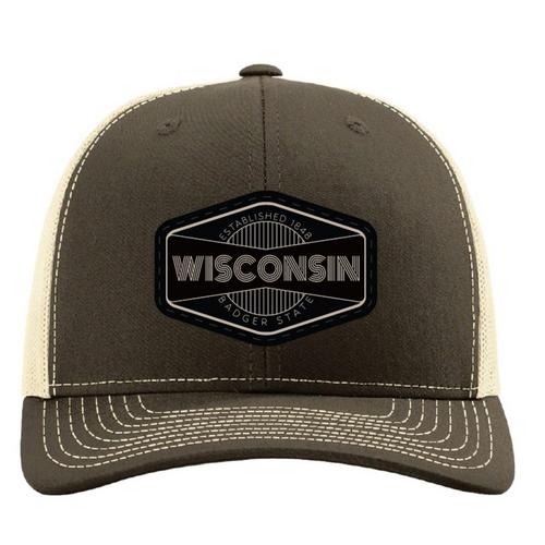 Park Bench Apparel WI Badger State Snapback Hat - Primary Image