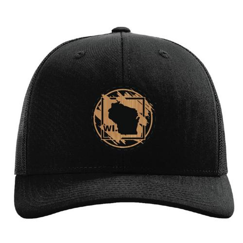 Park Bench Apparel WI State Snapback Hat - Primary Image