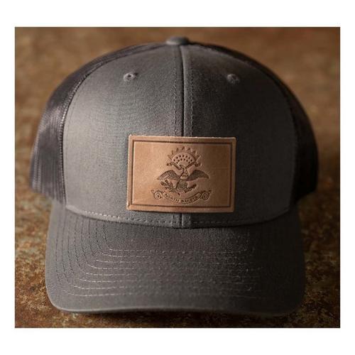 Range Leather North Dakota Flag Snapback Hat - Primary Image