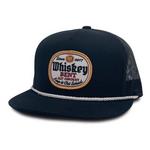 Whiskey Bent Hat Co. Black Label Snapback Hat - Thumbnail 1 of 2