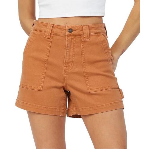 Women's Mica Denim Carpenter Shorts - Primary Image