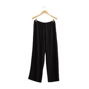 Women's Double Zero Crinkle Knit Wide Leg Pants