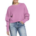 Women's Double Zero Drop Shoulder Pullover Sweater - Thumbnail 1 of 3