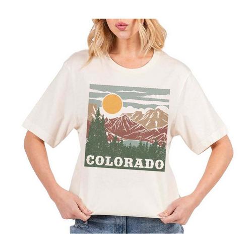 Women's Blume & Co Mountain Landscape Colorado T-Shirt - Primary Image