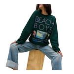 Women's Day Dreamer The Beach Boys Silver Anniversary BF Long Sleeve Oversized Shirt - Thumbnail 3 of 4