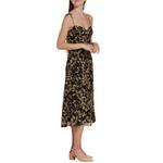 Women's DRESS FORUM Floral Sweetheart Midi Dress - Thumbnail 2 of 3