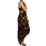 Women's DRESS FORUM Asymmetrical Pleat One Shoulder Midi Shift Dress - Thumbnail 2 of 3