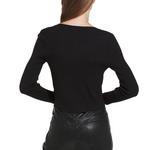 Women's Le Lis Ribbed Bow Cardigan - Thumbnail 3 of 3