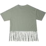 Women's Zutter Cowboy Boot Fringe T-Shirt - Thumbnail 2 of 2