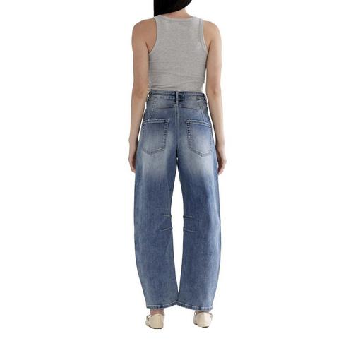 Women's Mica Denim Relaxed Fit Barrel Jeans - Primary Image