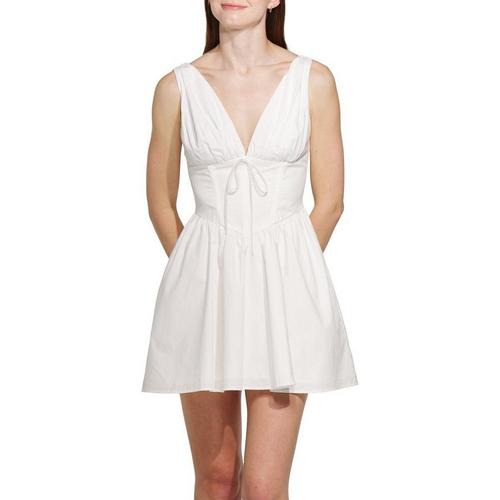 Women's DRESS FORUM Plunging Corset  Dress - Primary Image