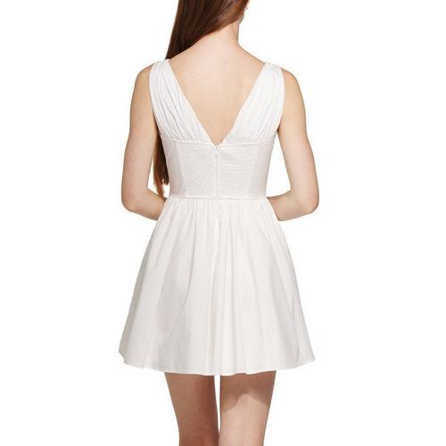 Women's DRESS FORUM Plunging Corset  Dress - Primary Image
