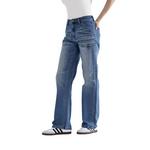 Women's Mica Denim Utility Straight Jeans - Thumbnail 3 of 4